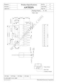 AN7523N Datasheet Page 6