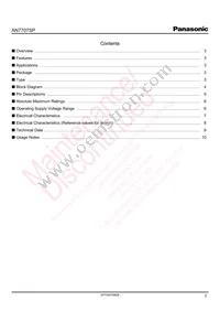 AN7707SP-E1 Datasheet Page 2