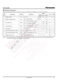 AN78L09ME1 Datasheet Page 7