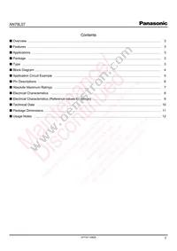 AN79L07 Datasheet Page 2