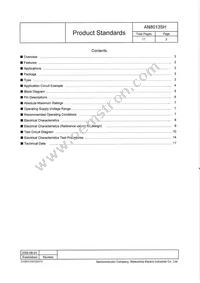 AN8013SH-E1V Datasheet Page 2