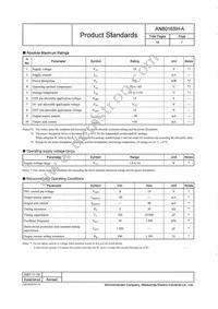 AN8016SHAE1V Datasheet Page 7