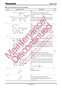 AN8017SA-E1 Datasheet Page 7