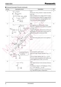 AN8018SA-E1 Datasheet Page 8