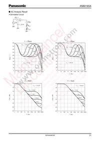 AN8018SA-E1 Datasheet Page 21