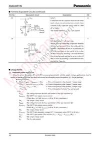 AN8049FHNEBV Datasheet Page 10