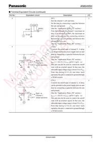AN8049SH-E1 Datasheet Page 7