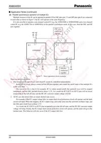 AN8049SH-E1 Datasheet Page 20