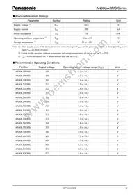 AN80L52RMSTX Datasheet Page 3