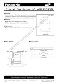 AN8955SSMTXL Datasheet Cover