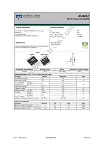 AO4264_DELTA Datasheet Cover