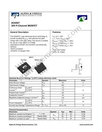 AO4407L Datasheet Cover