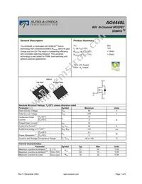 AO4448L Datasheet Cover
