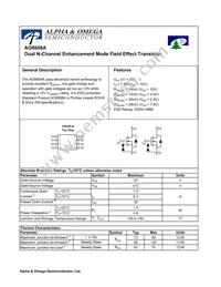 AO8808A Datasheet Cover