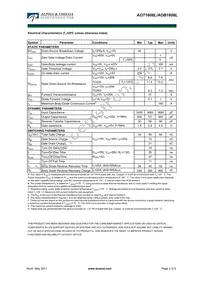 AOB1608L Datasheet Page 2