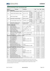 AOB5B60D Datasheet Page 2
