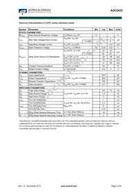 AOC2422 Datasheet Page 2