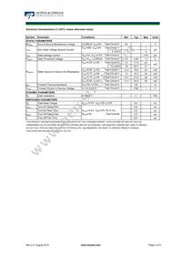 AOC2804 Datasheet Page 2