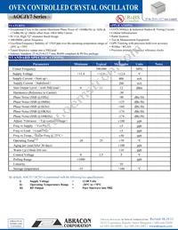 AOCJY7-100.000MHZ Datasheet Cover