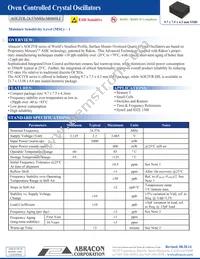 AOCJYR-24.576MHZ-M6069LF-T Datasheet Cover