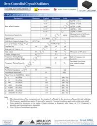 AOCJYR-24.576MHZ-M6069LF-T Datasheet Page 2