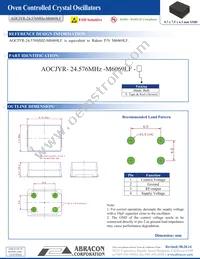 AOCJYR-24.576MHZ-M6069LF-T Datasheet Page 3