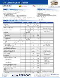 AOCTQ5-V-10.000MHZ-M5-SW Datasheet Cover