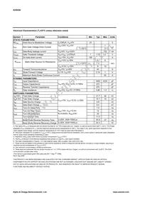 AOD456A Datasheet Page 2