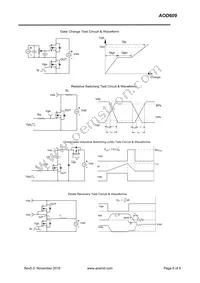 AOD609 Datasheet Page 6