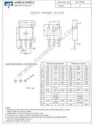 AOI472A Datasheet Cover