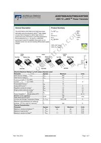 AOI7S65 Datasheet Cover