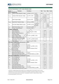 AOK15B60D Datasheet Page 2