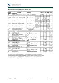 AOK30B135W1 Datasheet Page 2