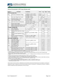 AOK42S60L Datasheet Page 2