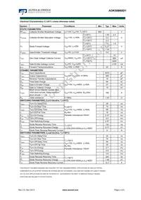 AOK50B60D1 Datasheet Page 2