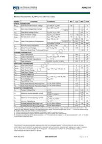AON2705_001 Datasheet Page 2