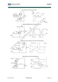 AON3611 Datasheet Page 5