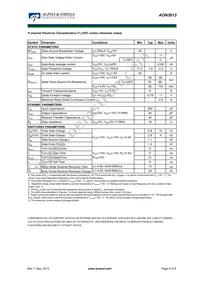 AON3613 Datasheet Page 6