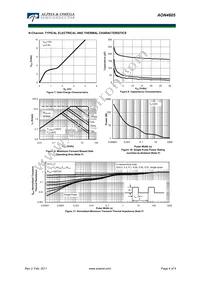 AON4605 Datasheet Page 4