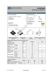 AON6264E Datasheet Cover