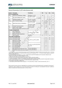 AON6384 Datasheet Page 2