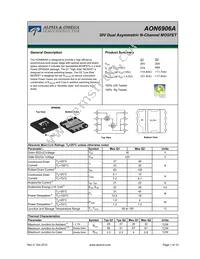 AON6906A Datasheet Cover