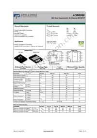 AON6996 Datasheet Cover