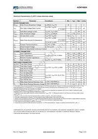 AON7400AL_103 Datasheet Page 2