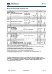 AON7408 Datasheet Page 2