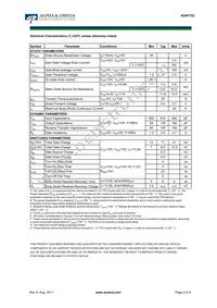 AON7702 Datasheet Page 2