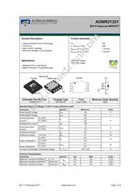 AONR21321 Datasheet Cover