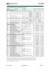 AOT15B60D Datasheet Page 2
