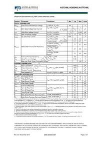 AOT240L Datasheet Page 2