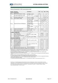 AOTF266L Datasheet Page 2